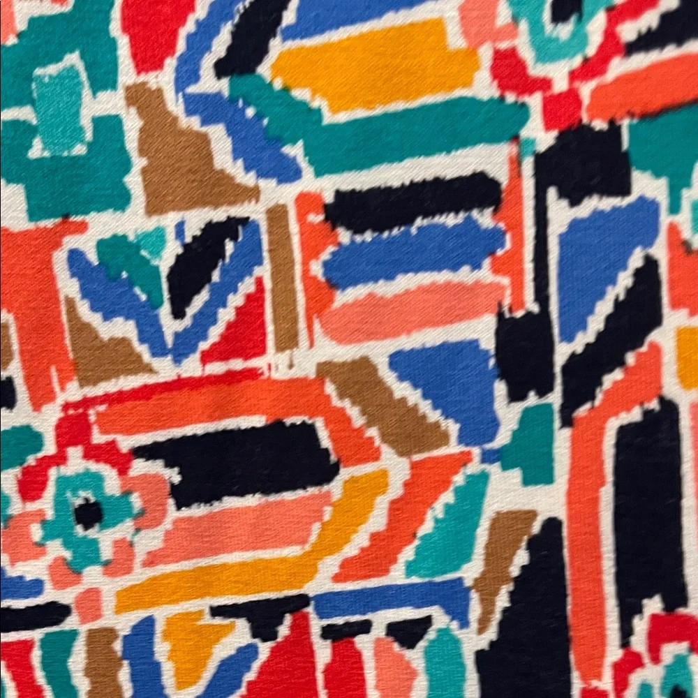 Ruby Rd. Multicolor Geometric Blouse - Picture 4 of 4